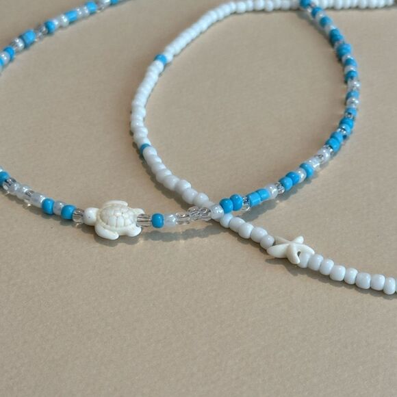 Beaded Necklace Set N1350 - Picture 3 of 4